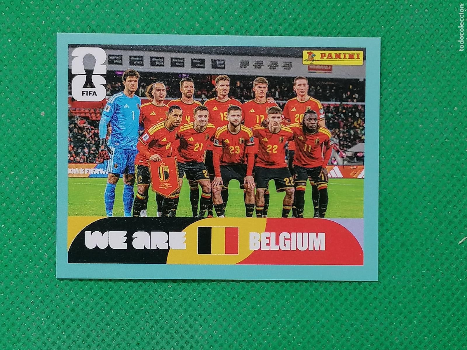 Cromos de f&uacute;tbol: BEL 13 BEL13 PLANTILLA BELGICA ⚽ PANINI FIFA MUNDIAL WORLD CUP 26 2026 STICKER ⚽