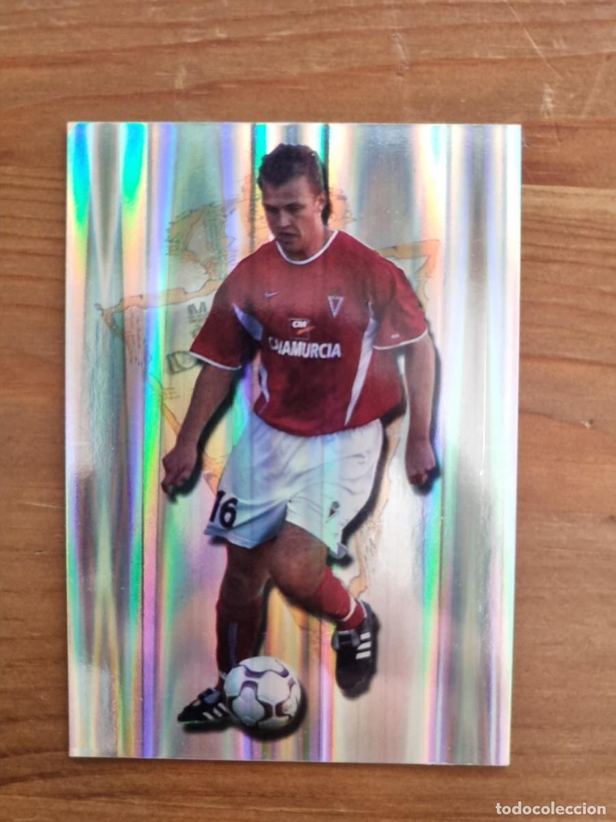 Cromos de f&uacute;tbol: 590 JENSEN (Real Murcia) WELCOME. Las Fichas de la Liga 2003 2004 03 04 (Mundicromo)