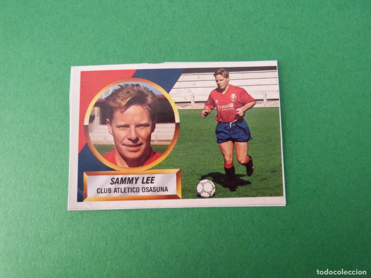 Cromos de f&uacute;tbol: CROMO FUTBOL SAMMY LEE AT. OSASUNA RECORTADO N&ordm; 13 LIGA ESTE 1988-1989/88-89