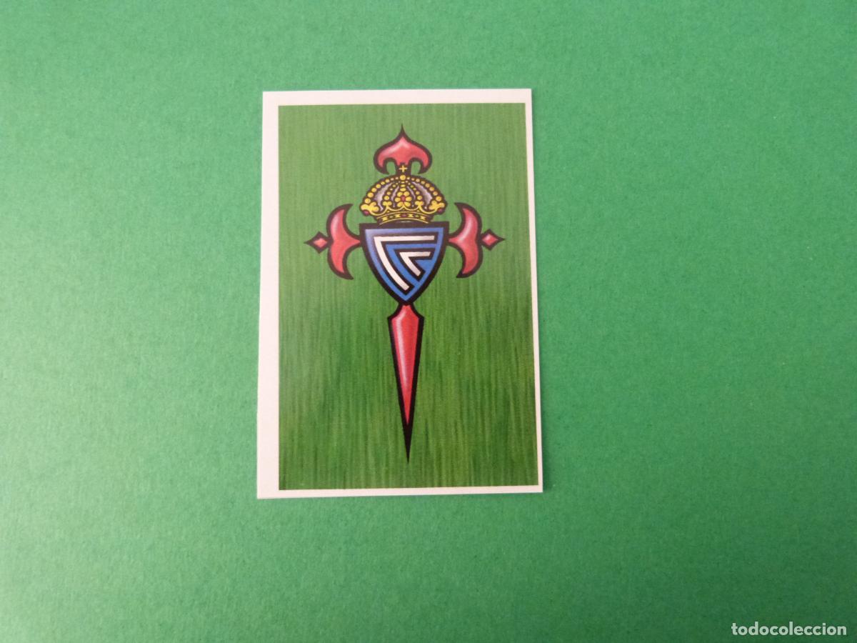 Cromos de f&uacute;tbol: CROMO FUTBOL ESCUDO CELTA DE VIGO RECORTADO LIGA ESTE 1988-1989/88-89