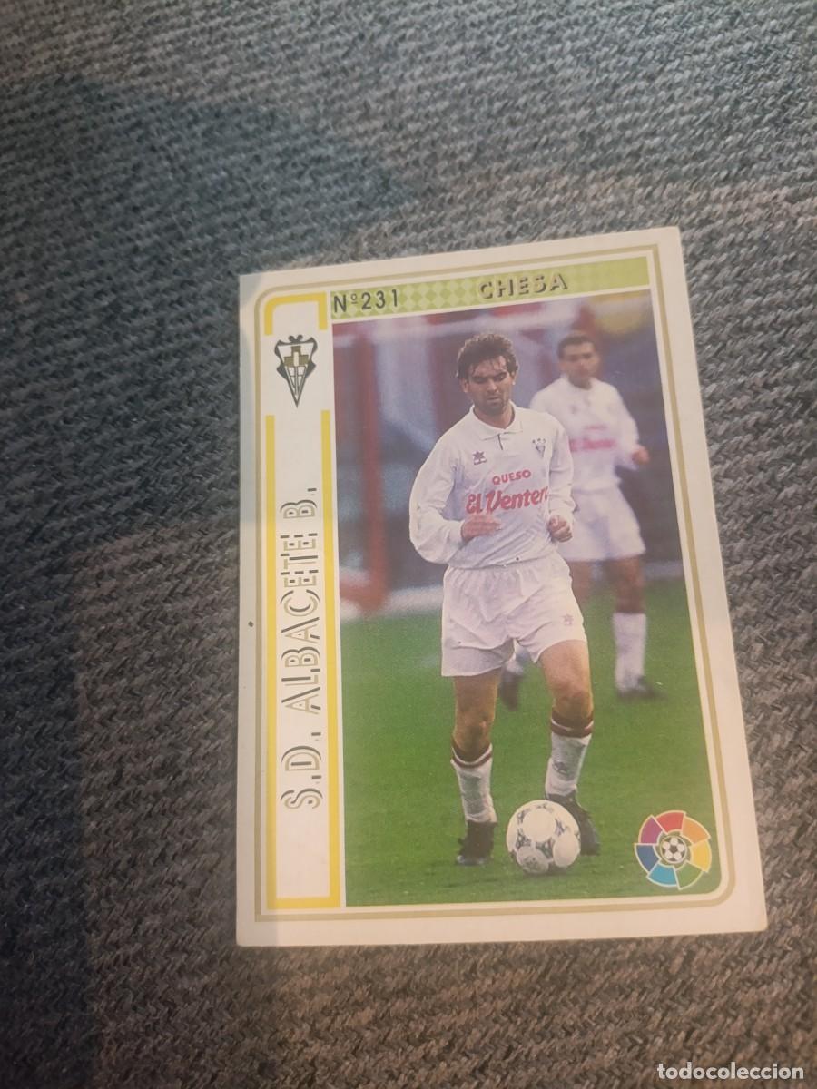 Cromos de f&uacute;tbol: Liga 94-95 Chesa Albacete