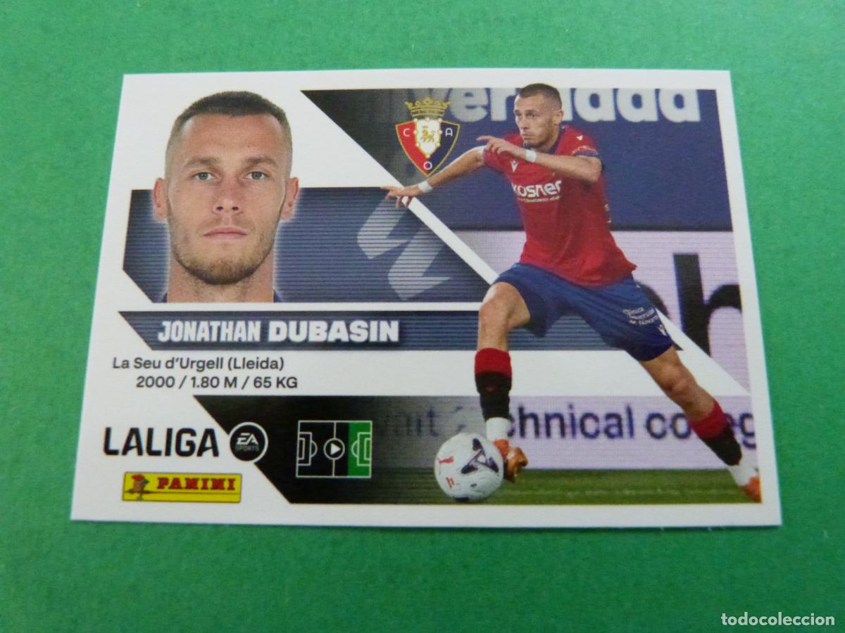 Cromos de f&uacute;tbol: CROMO FUTBOL DUBASIN AT. OSASUNA COLOCA SIN PEGAR N&ordm; 16 BIS 3&ordf; EDICI&Oacute;N LIGA ESTE 2026-2027/26-27