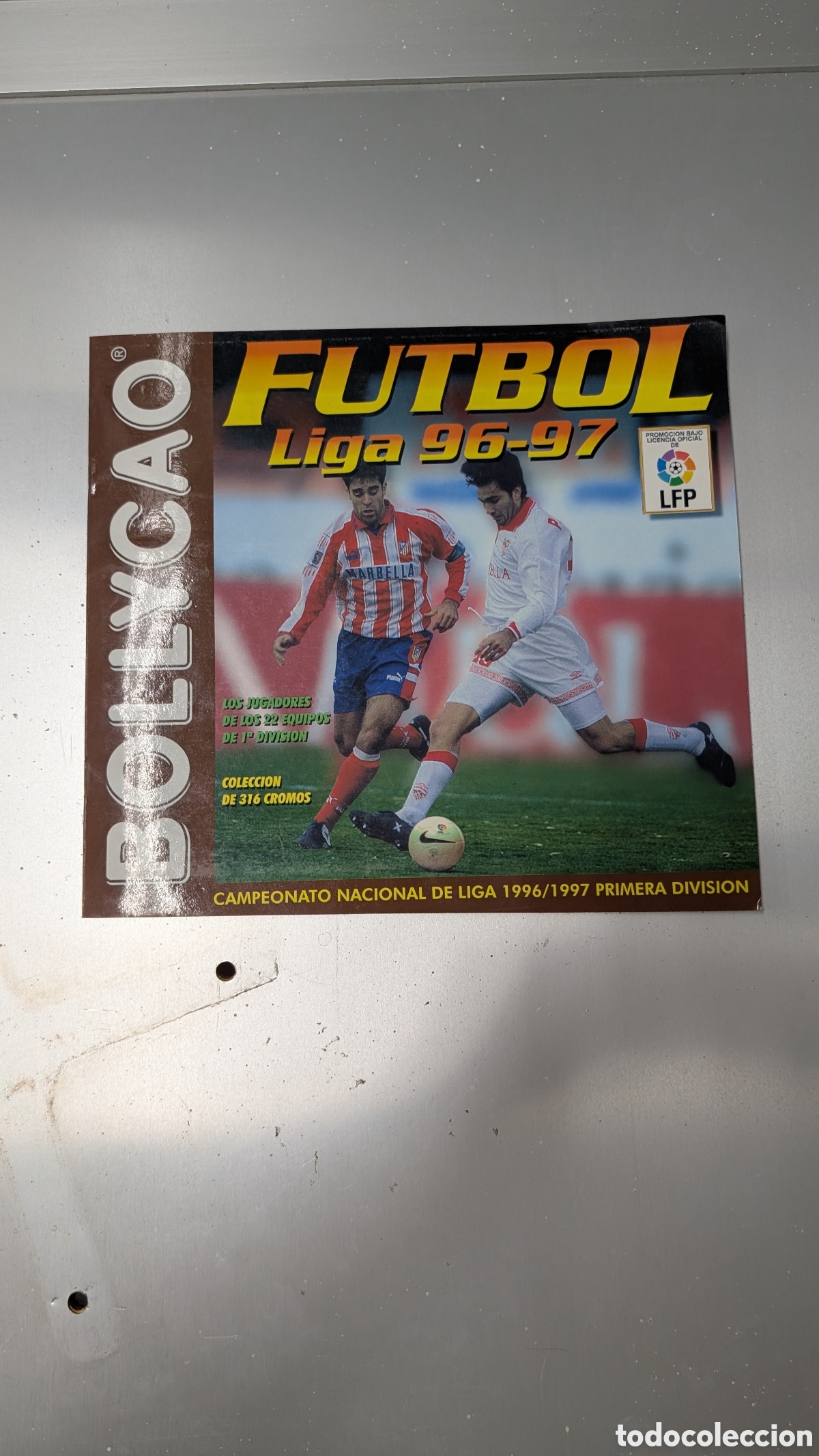 Cromos de f&uacute;tbol: ALBUM BOLLYCAO LIGA FUTBOL 1996/97 96 97 CASI COMPLETO MUY BUEN ESTADO