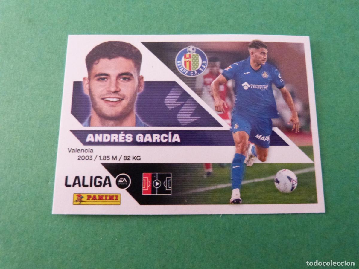 Cromos de f&uacute;tbol: CROMO FUTBOL ANDRES GARCIA GETAFE C.F. SIN PEGAR FICHAJE N&ordm; 18 LIGA ESTE 2026-2027/26-27 PANINI