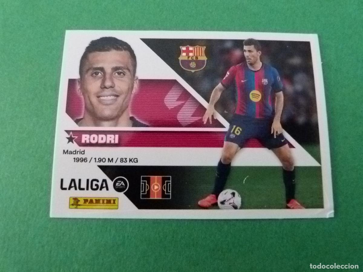 Cromos de f&uacute;tbol: CROMO FUTBOL RODRI F.C. BARCELONA SIN PEGAR FICHAJE N&ordm; 40 LIGA ESTE 2026-2027/26-27 PANINI