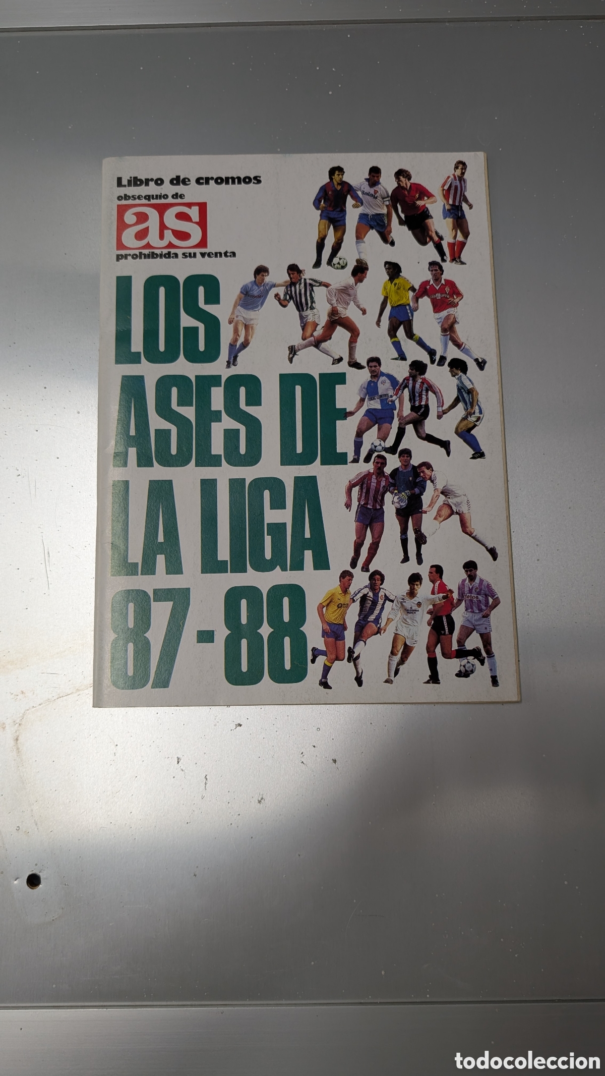 Cromos de f&uacute;tbol: ALBUM COMPLETO LOS ASES DE LA LIGA 1987/88 87 88 PERIODICO AS BUEN ESTADO