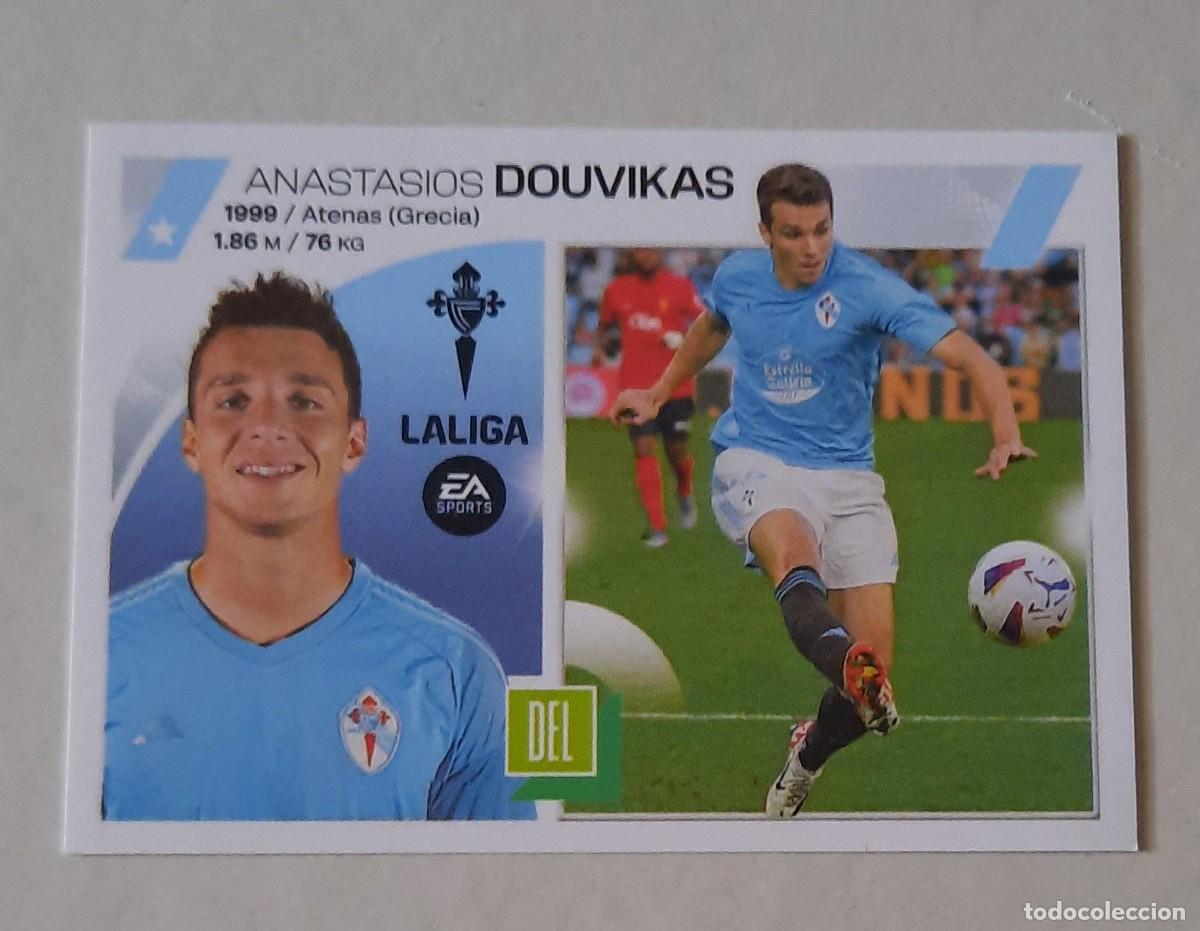 Cromos de f&uacute;tbol: N&deg;18 BIS Douvikas RC Celta,Este Panini 2024-25