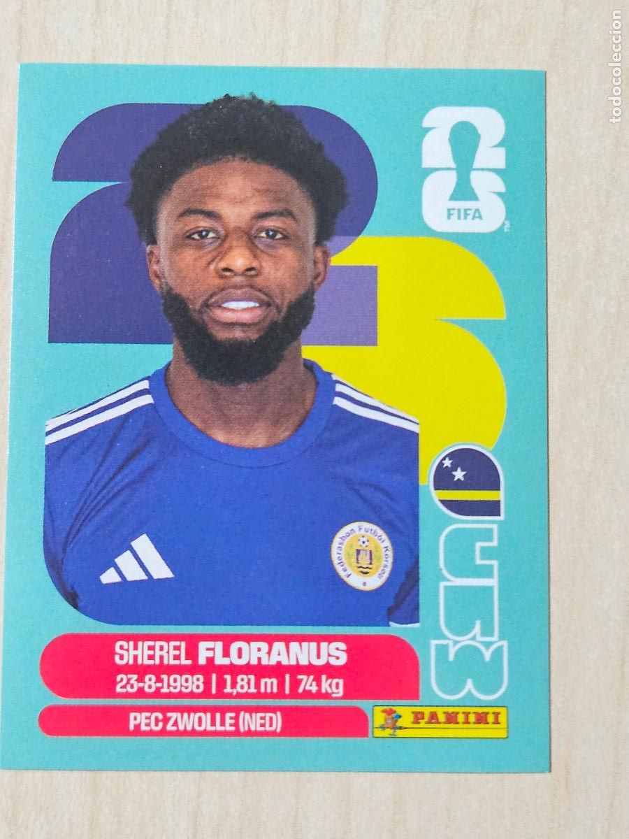 Cromos de f&uacute;tbol: CROMO CUW4 CUW 4 FLORANUS - MUNDIAL FIFA WORLD CUP 2026 STICKER PANINI SIN PEGAR