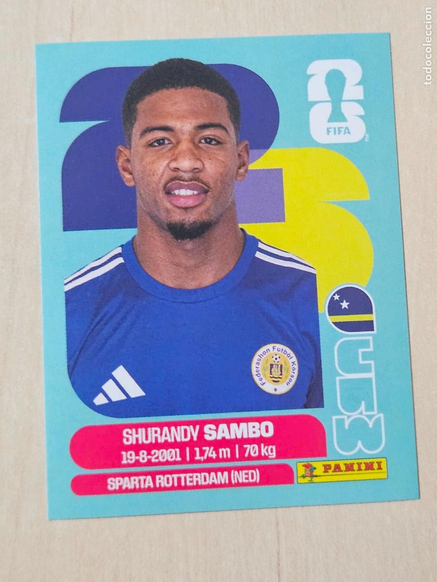 Cromos de f&uacute;tbol: CROMO CUW8 CUW 8 SAMBO - MUNDIAL FIFA WORLD CUP 2026 STICKER PANINI SIN PEGAR