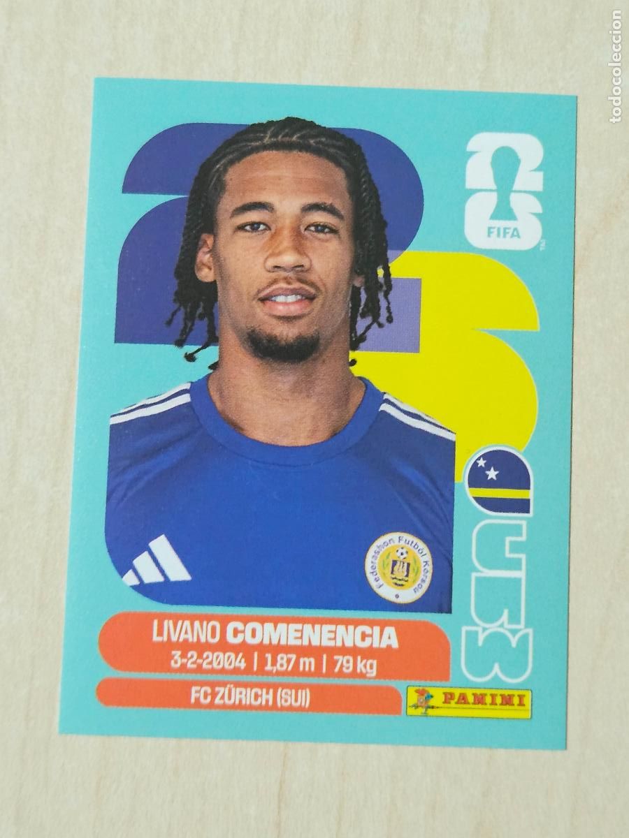 Cromos de f&uacute;tbol: CROMO CUW9 CUW 9 COMENENCIA - MUNDIAL FIFA WORLD CUP 2026 STICKER PANINI SIN PEGAR
