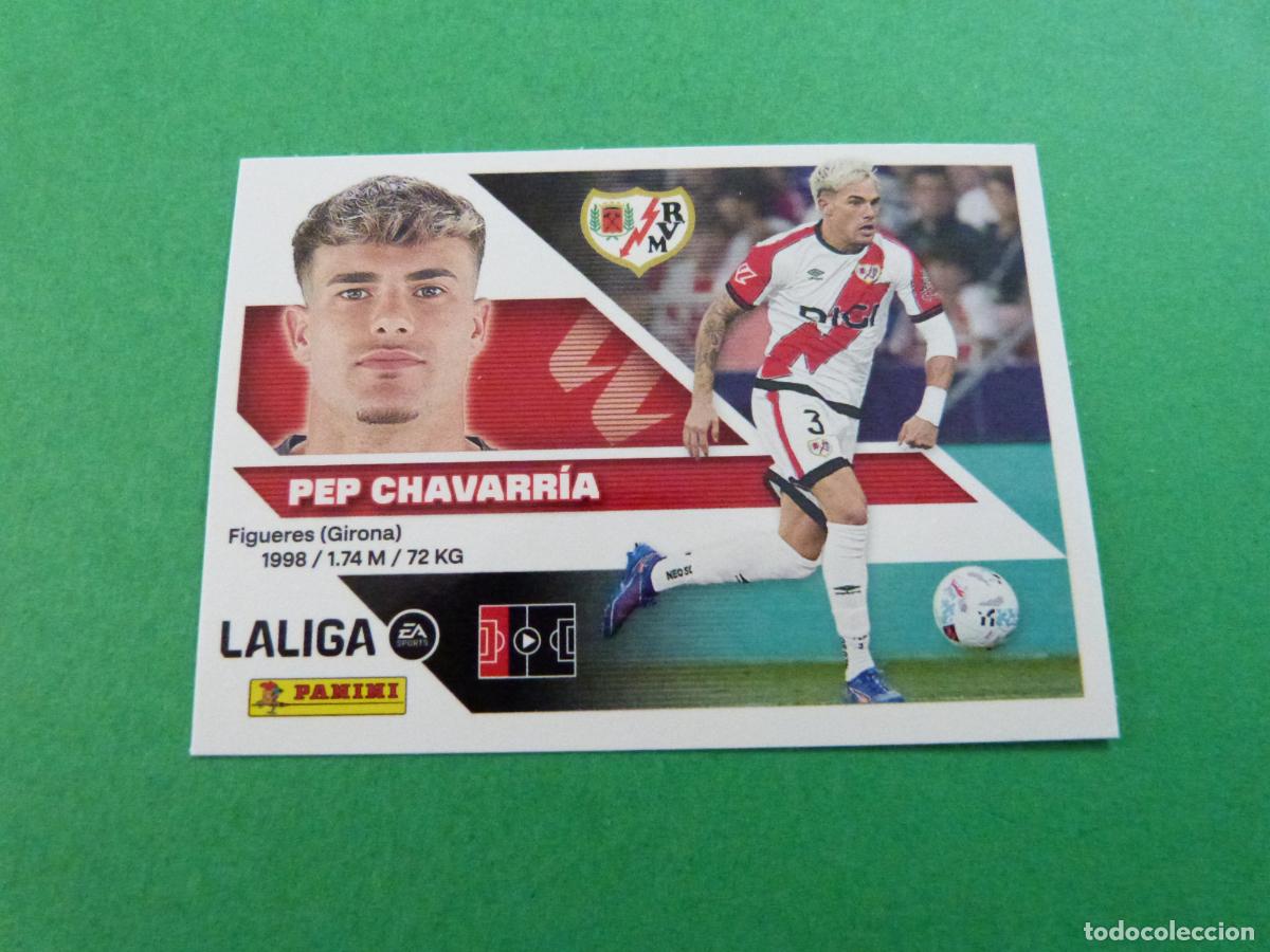 Cromos de f&uacute;tbol: CROMO FUTBOL PEP CHAVARRIA RAYO VALLECANO SIN PEGAR N&ordm; 10 LIGA ESTE 2026-2027/26-27 PANINI