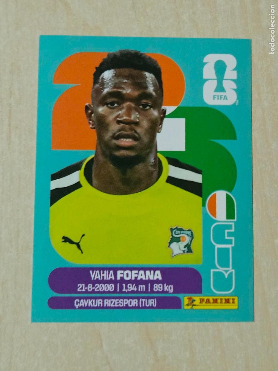 Cromos de f&uacute;tbol: CROMO CIV2 CIV 2 FOFANA COSTA DE MARFIL - MUNDIAL FIFA WORLD CUP 2026 STICKER PANINI SIN PEGAR