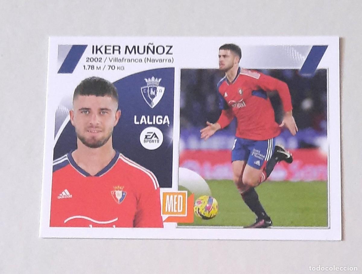 Cromos de f&uacute;tbol: N&deg;14 Iker Mu&ntilde;oz CA Osasuna,Este Panini 2024-25