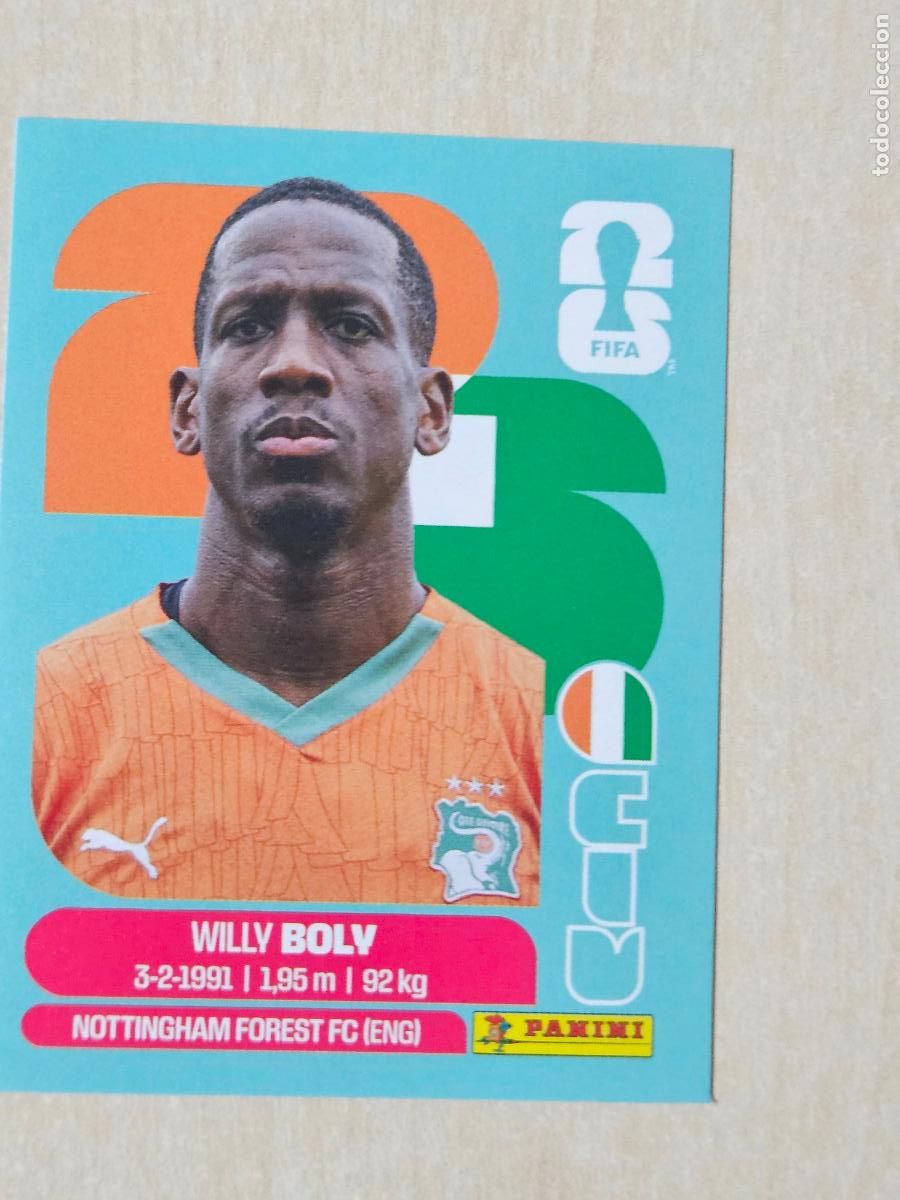 Cromos de f&uacute;tbol: CROMO CIV7 CIV 7 BOLY COSTA DE MARFIL - MUNDIAL FIFA WORLD CUP 2026 STICKER PANINI SIN PEGAR