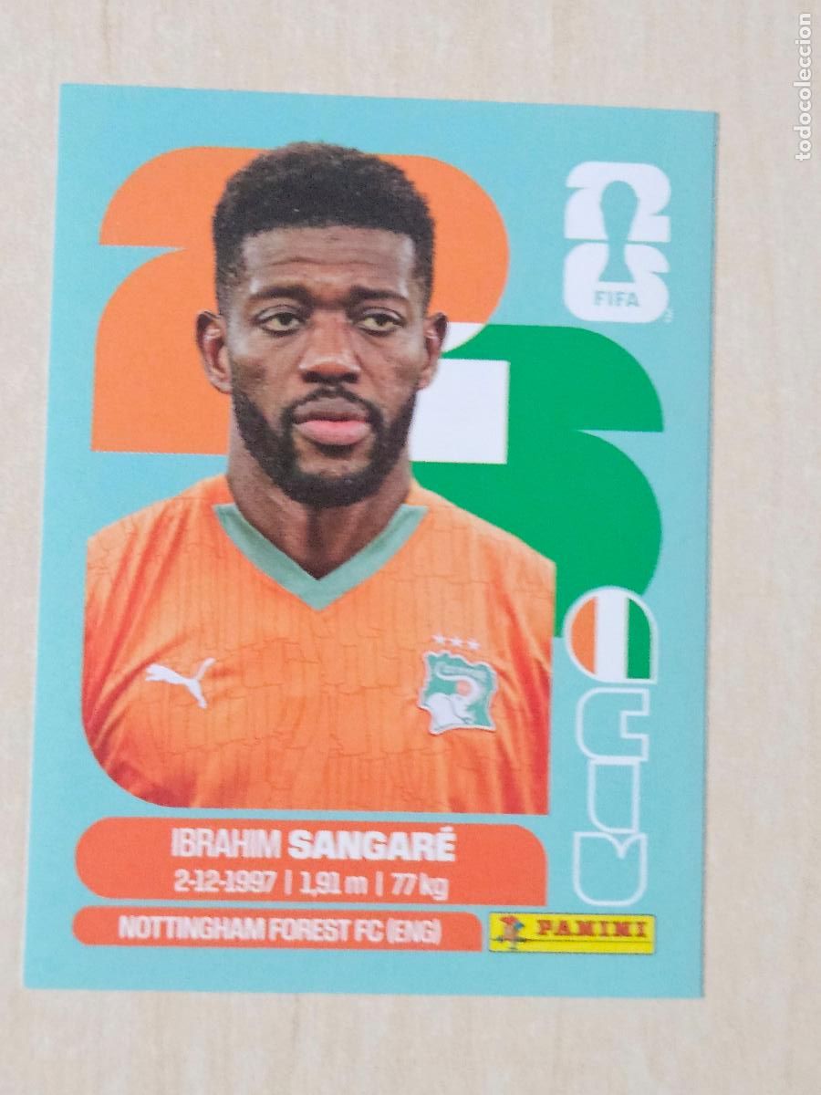 Cromos de f&uacute;tbol: CROMO CIV12 CIV 12 SANGARE COSTA DE MARFIL - MUNDIAL FIFA WORLD CUP 2026 STICKER PANINI SIN PEGAR