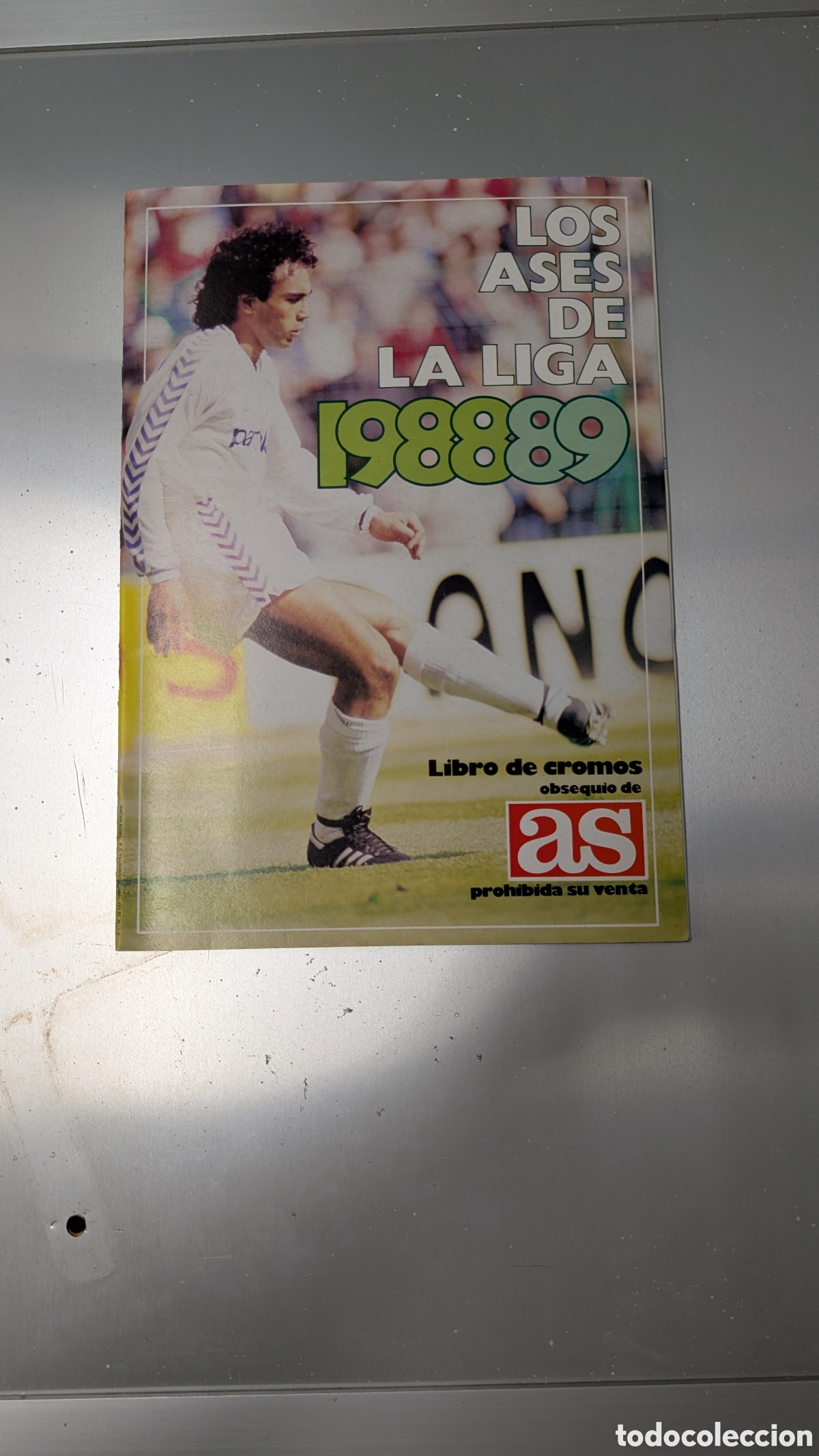Cromos de f&uacute;tbol: ALBUM COMPLETO LOS ASES DE LA LIGA 1988/89 88 89 PERIODICO AS BUEN ESTADO