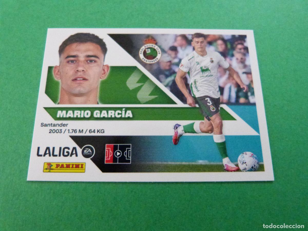 Cromos de f&uacute;tbol: CROMO FUTBOL MARIO GARCIA RACING DE SANTANDER SIN PEGAR N&ordm; 9 B LIGA ESTE 2026-2027/26-27 PANINI