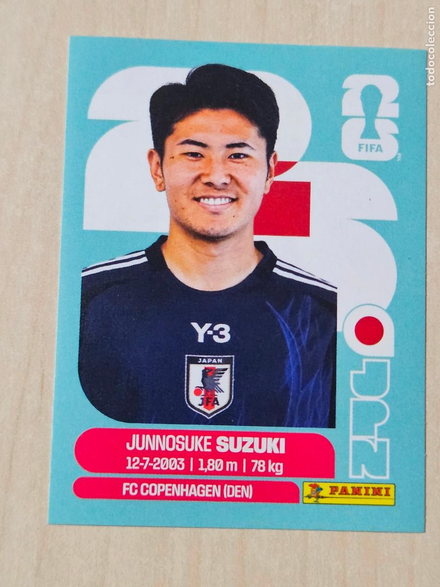 Cromos de f&uacute;tbol: CROMO JPN5 JPN 5 SUZUKI JAPON - MUNDIAL FIFA WORLD CUP 2026 STICKER PANINI SIN PEGAR