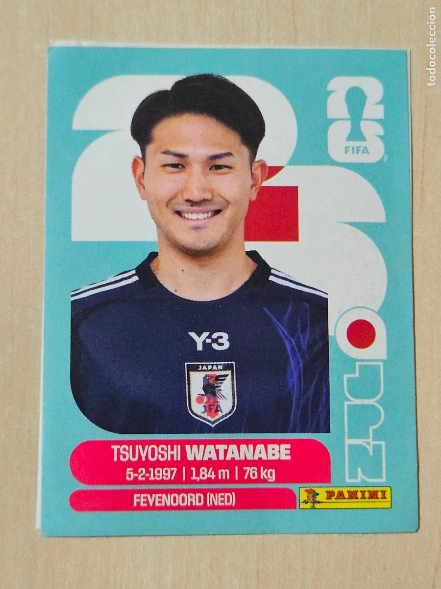 Cromos de f&uacute;tbol: CROMO JPN7 JPN 7 WATANABE JAPON - MUNDIAL FIFA WORLD CUP 2026 STICKER PANINI SIN PEGAR