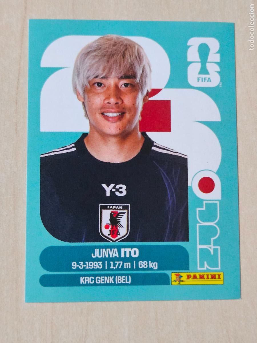 Cromos de f&uacute;tbol: CROMO JPN18 JPN 18 JUNVA ITO JAPON - MUNDIAL FIFA WORLD CUP 2026 STICKER PANINI SIN PEGAR