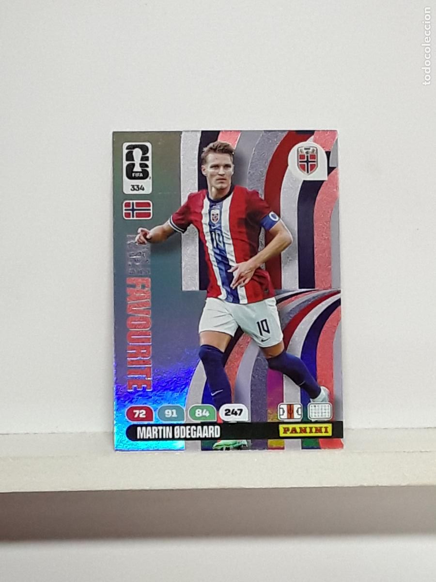 Figurine di Calcio: ADRENALYN MUNDIAL 2026 WORLD CUP 26 ALBUM PANINI N 334 NORUEGA NORWAY MARTIN ODEGAARD