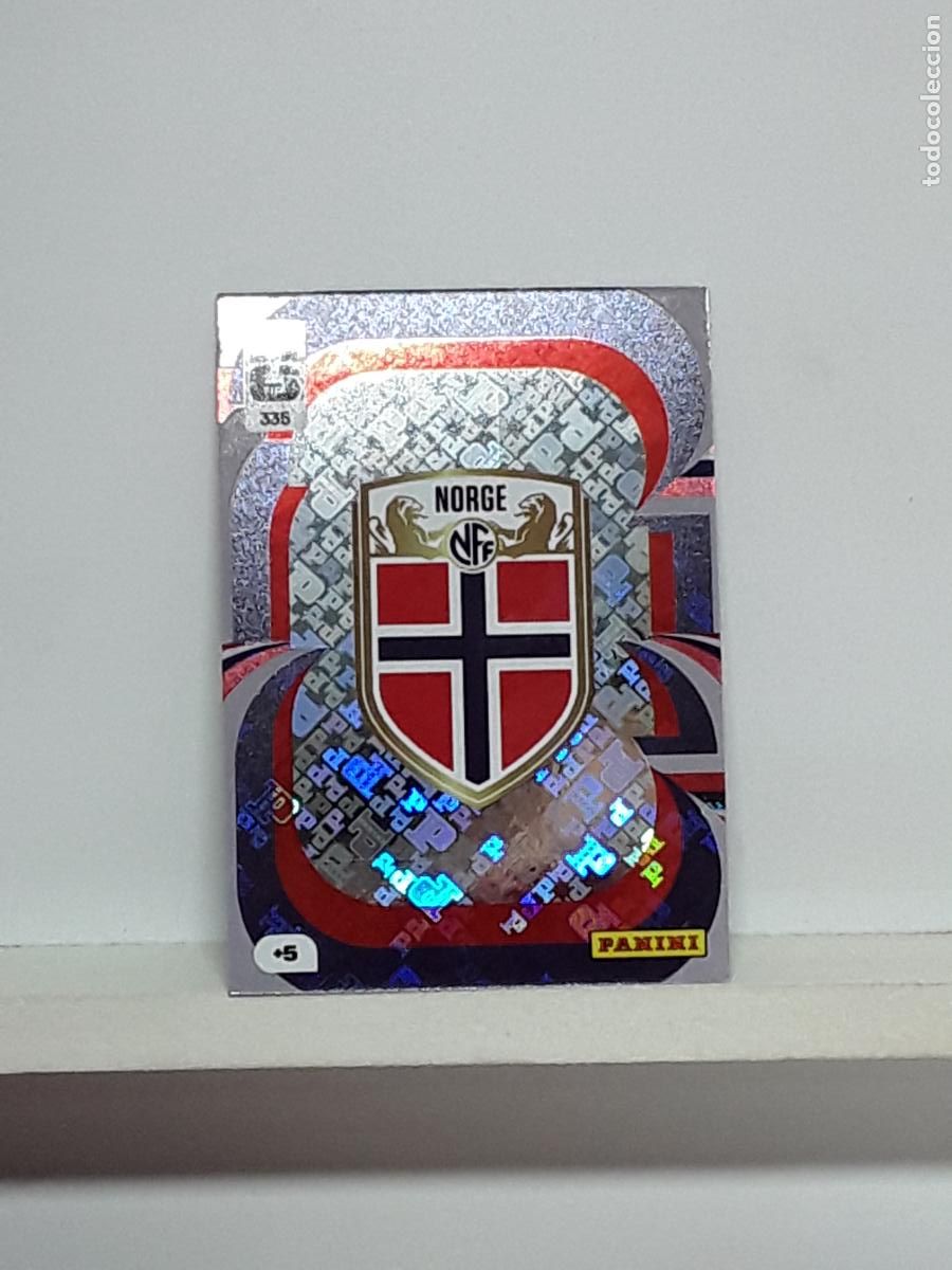 Figurine di Calcio: ADRENALYN MUNDIAL 2026 WORLD CUP 26 ALBUM PANINI N 335 NORUEGA NORWAY ESCUDO LOGO