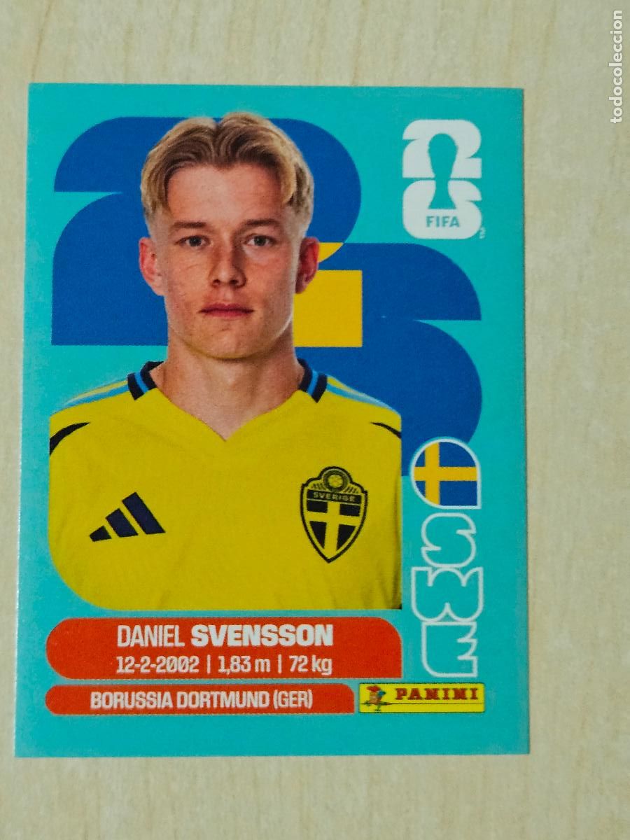 Figurine di Calcio: CROMO SWE14 SWE 14 SVENSSON SUECIA - MUNDIAL FIFA WORLD CUP 2026 STICKER PANINI SIN PEGAR