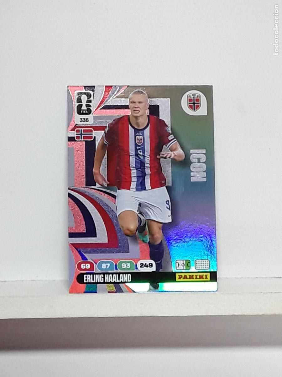 Figurine di Calcio: ADRENALYN MUNDIAL 2026 WORLD CUP 26 ALBUM PANINI N 336 NORUEGA NORWAY ERLING HAALAND