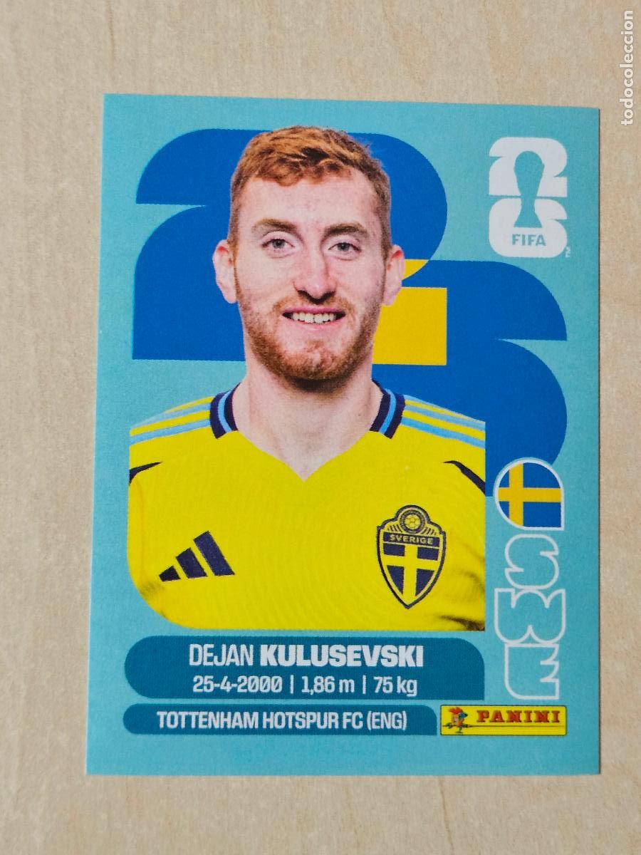 Figurine di Calcio: CROMO SWE17 SWE 17 KUKUSEVSKI SUECIA - MUNDIAL FIFA WORLD CUP 2026 STICKER PANINI SIN PEGAR