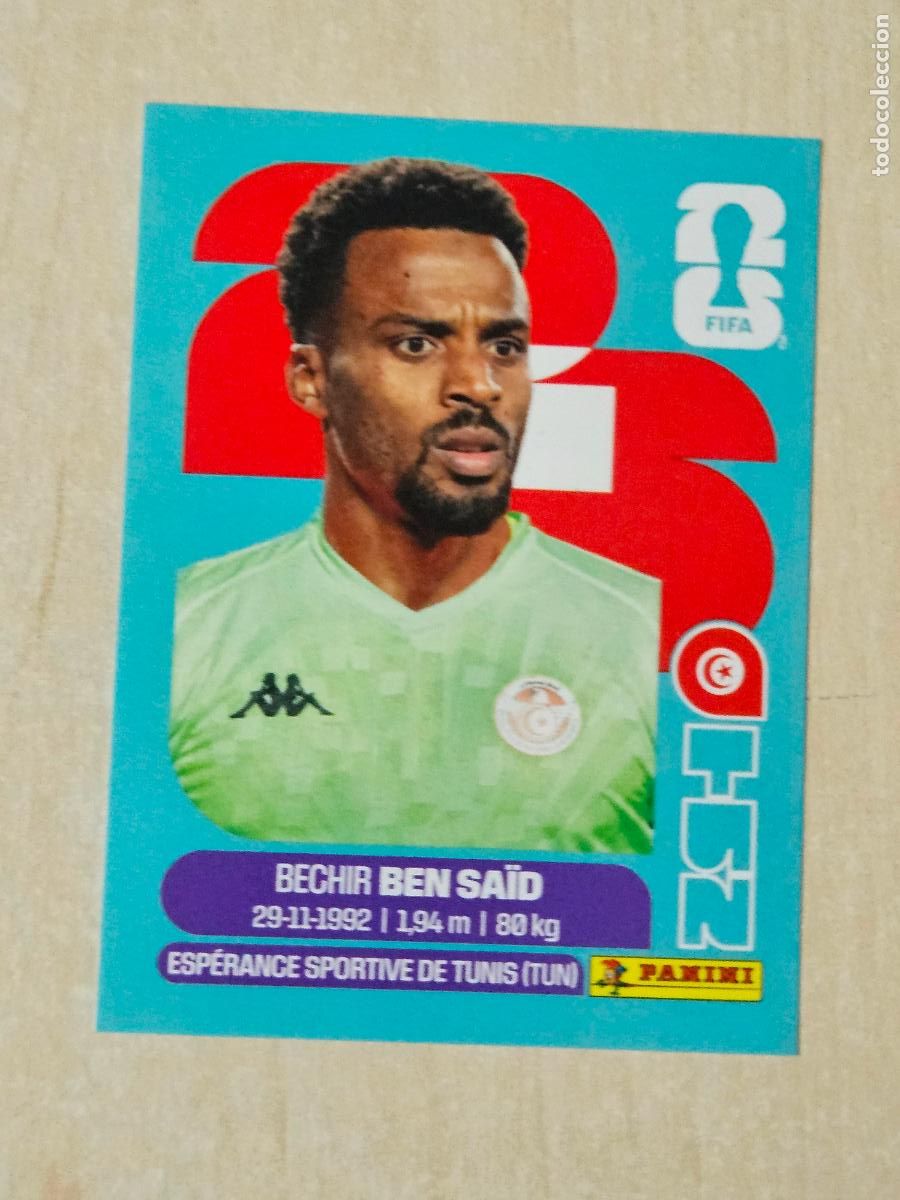 Cromos de f&uacute;tbol: CROMO TUN2 TUN 2 BEN SAID TUNEZ - MUNDIAL FIFA WORLD CUP 2026 STICKER PANINI SIN PEGAR