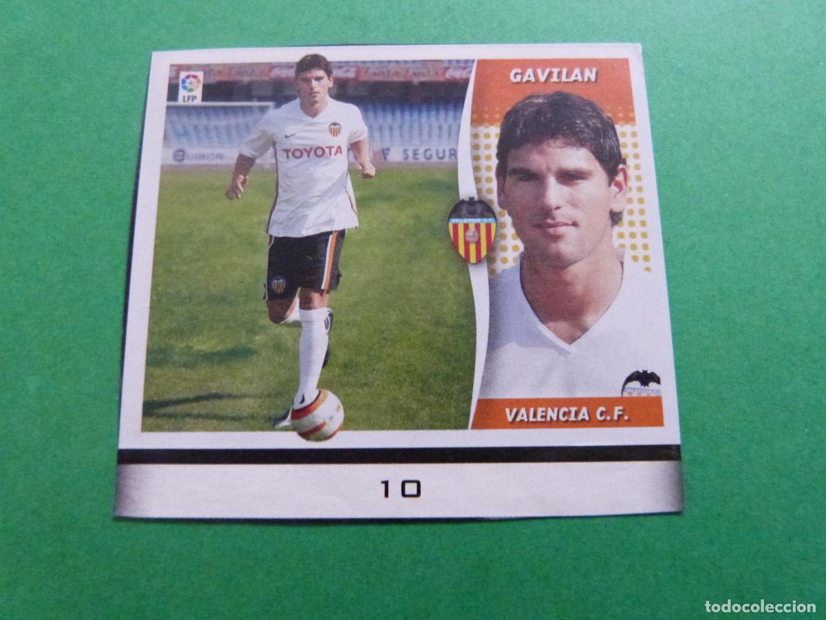 Cromos de f&uacute;tbol: CROMO FUTBOL GAVILAN VALENCIA C.F. RECORTADO FICHAJE N&ordm; 10 LIGA ESTE 2006-2007/06-07