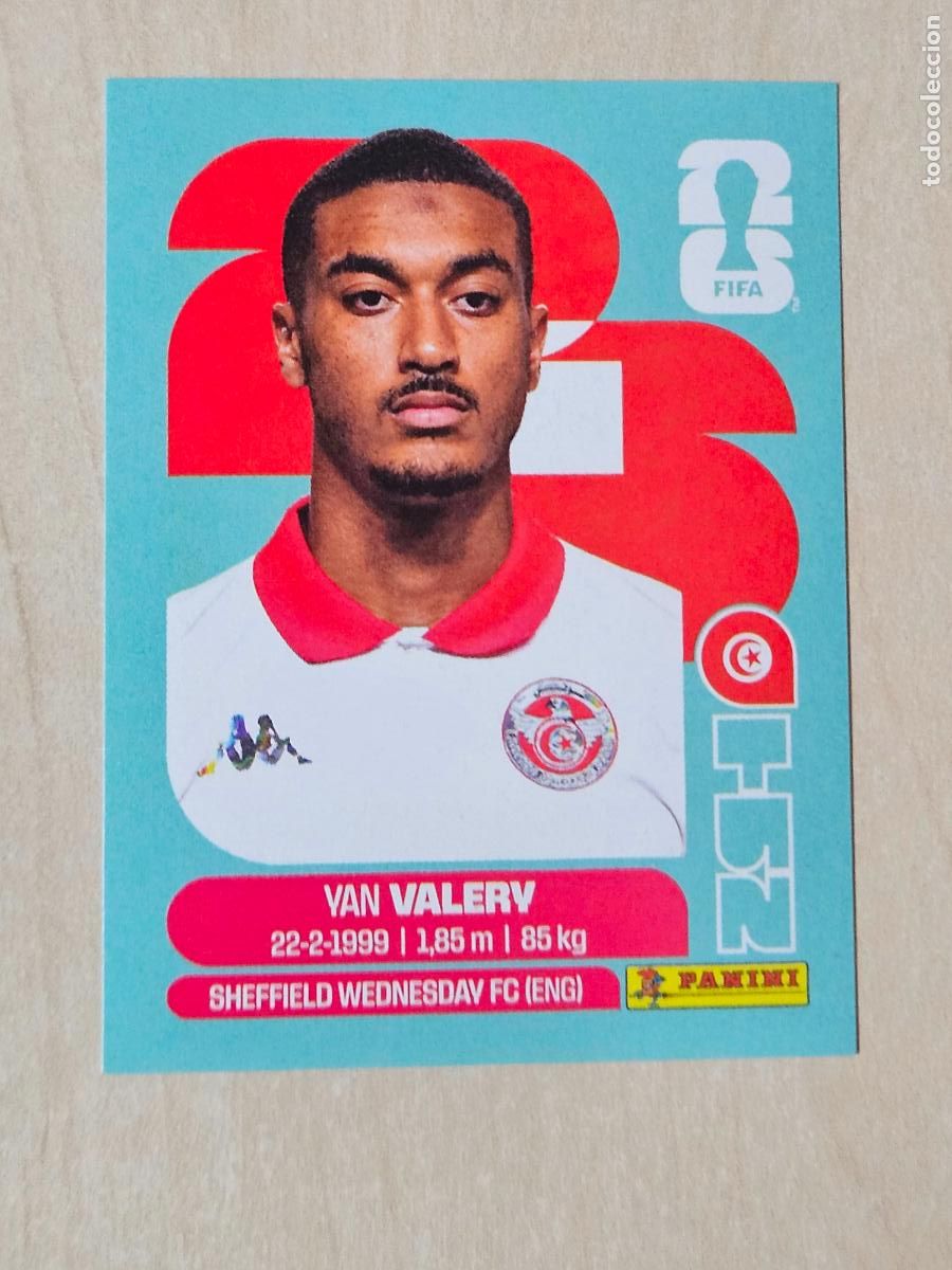 Cromos de f&uacute;tbol: CROMO TUN4 TUN 4 YAN VALERY TUNEZ - MUNDIAL FIFA WORLD CUP 2026 STICKER PANINI SIN PEGAR