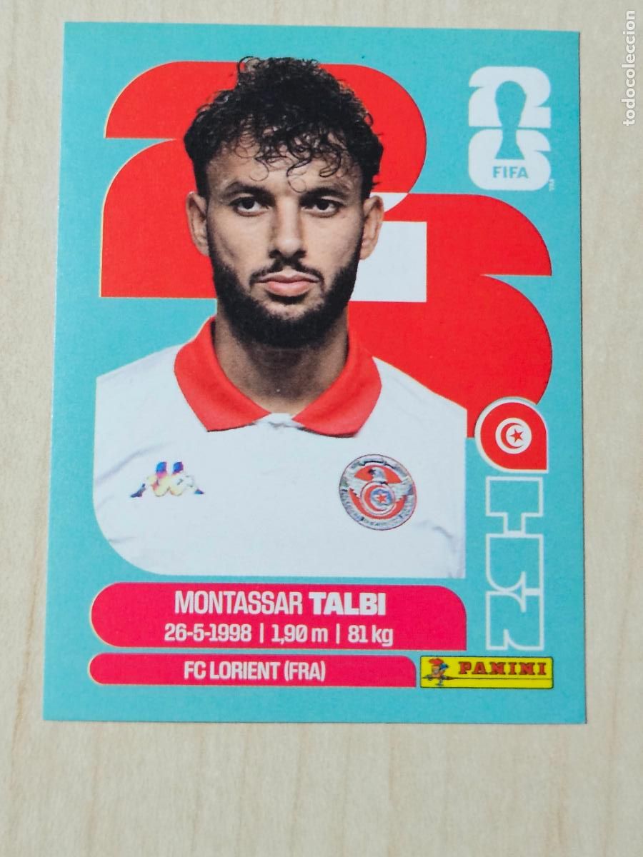 Cromos de f&uacute;tbol: CROMO TUN5 TUN 5 MONTASSAR TALBI TUNEZ - MUNDIAL FIFA WORLD CUP 2026 STICKER PANINI SIN PEGAR