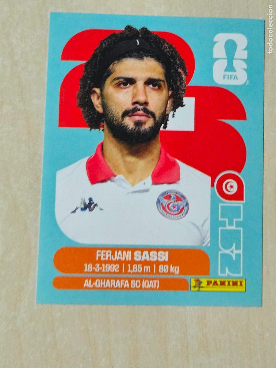 Cromos de f&uacute;tbol: CROMO TUN11 TUN 11 FERJANI SASSI TUNEZ - MUNDIAL FIFA WORLD CUP 2026 STICKER PANINI SIN PEGAR