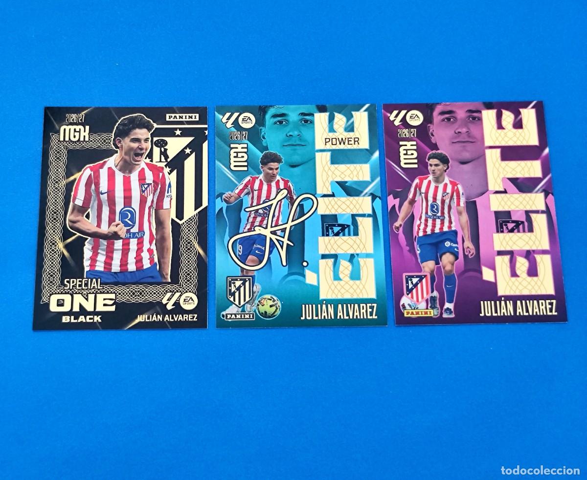 Cromos de f&uacute;tbol: Megacracks 2026 2027 / 26 27 Special One Black &Eacute;lite - &Eacute;lite Power Juli&aacute;n &Aacute;lvarez Atl&eacute;tico de Madrid