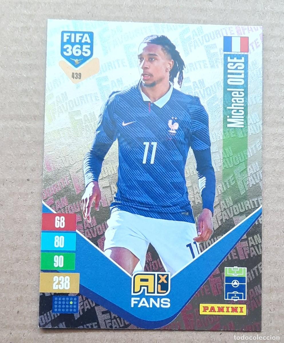 Cromos de f&uacute;tbol: Michael Olise Fans gris, Francia Fifa 365 2027
