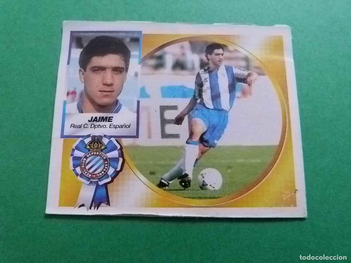 Fu&szlig;ball-Sticker: CROMO FUTBOL JAIME R.C.D. ESPA&Ntilde;OL-ESPANYOL COLOCA VERSION VENTANILLA LIGA ESTE 1994-1995/94-95