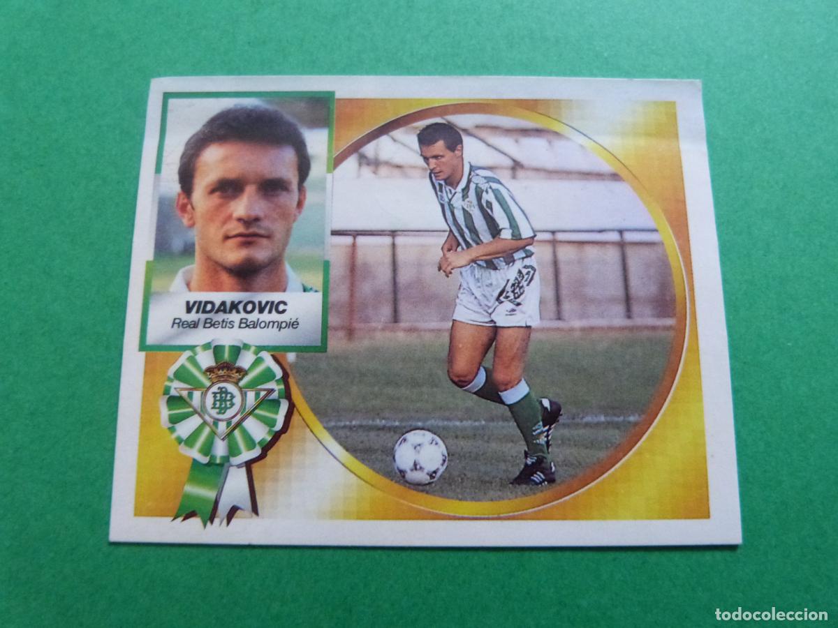 Football Stickers: CROMO FUTBOL VIDAKOVIC REAL BETIS BALOMPIE COLOCA VENTANILLA LIGA ESTE 1994-1995/94-95