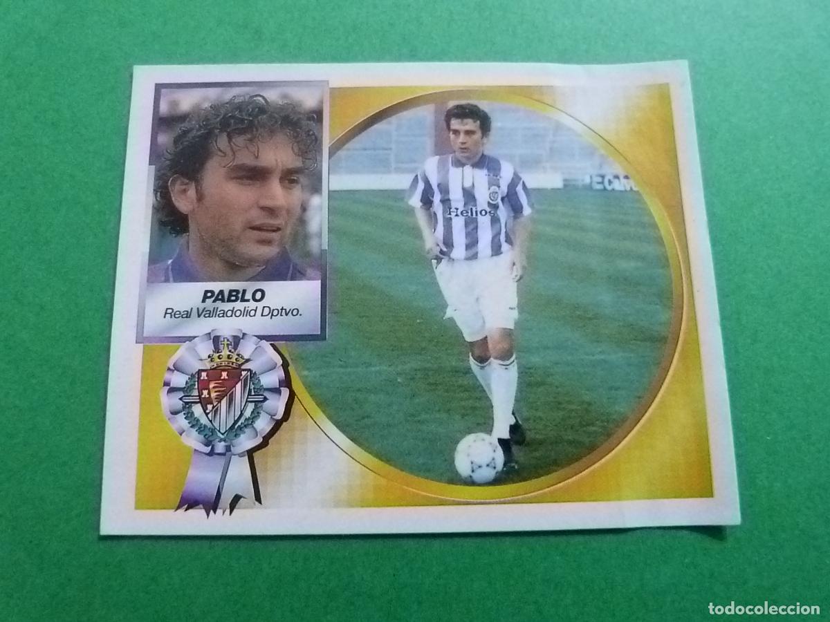 Fu&szlig;ball-Sticker: CROMO FUTBOL PABLO REAL VALLADOLID VERSION COLOCA VENTANILLA LIGA ESTE 1994-1995/94-95