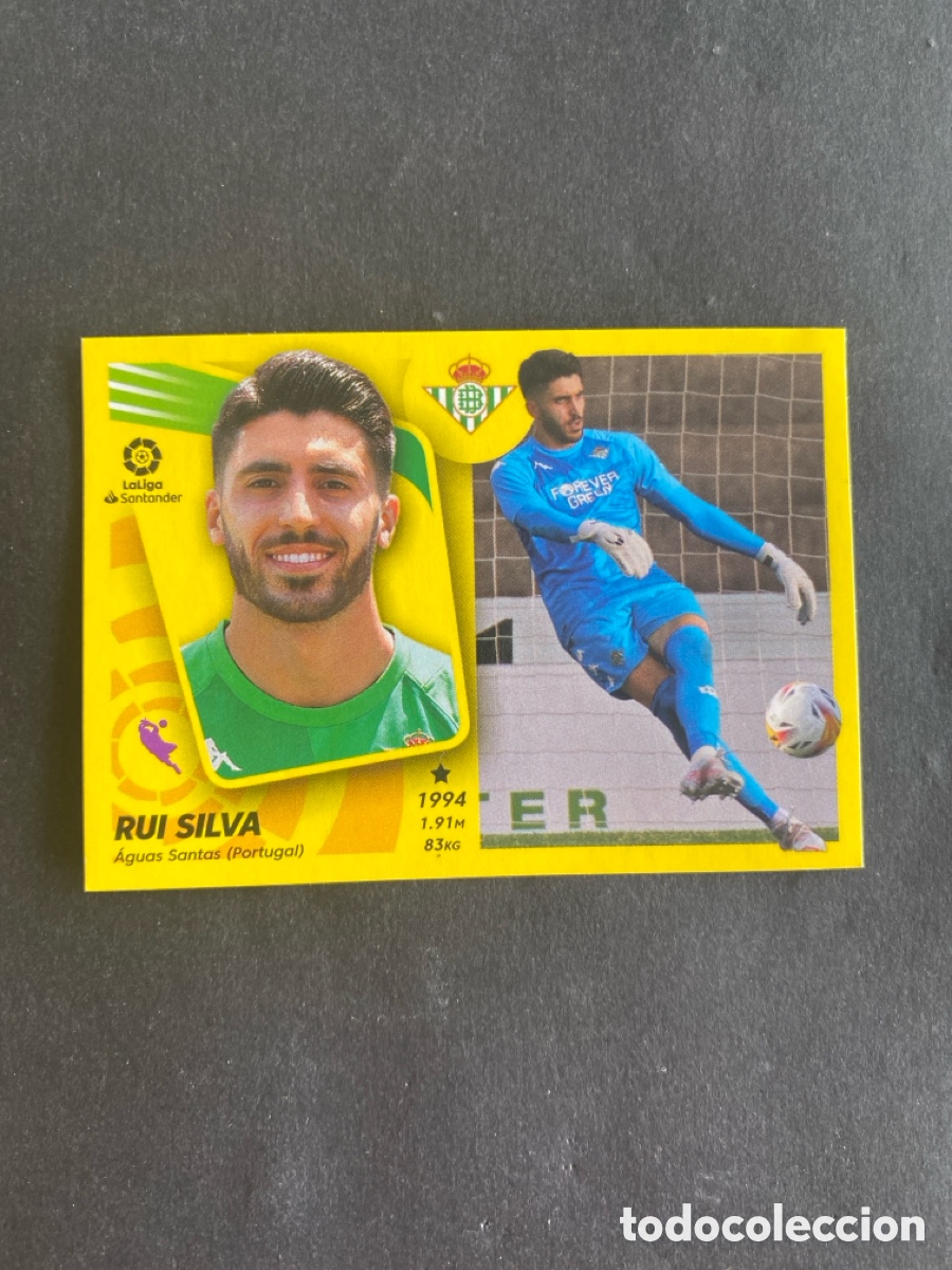 Cromos de f&uacute;tbol: Cromo liga 21/22 R Betis N* 6 bis coloca