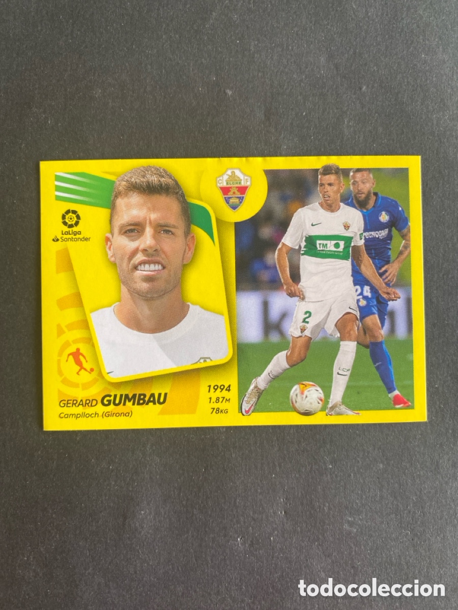 Cromos de f&uacute;tbol: Cromo liga 21/22 Elche N* 15 bis coloca