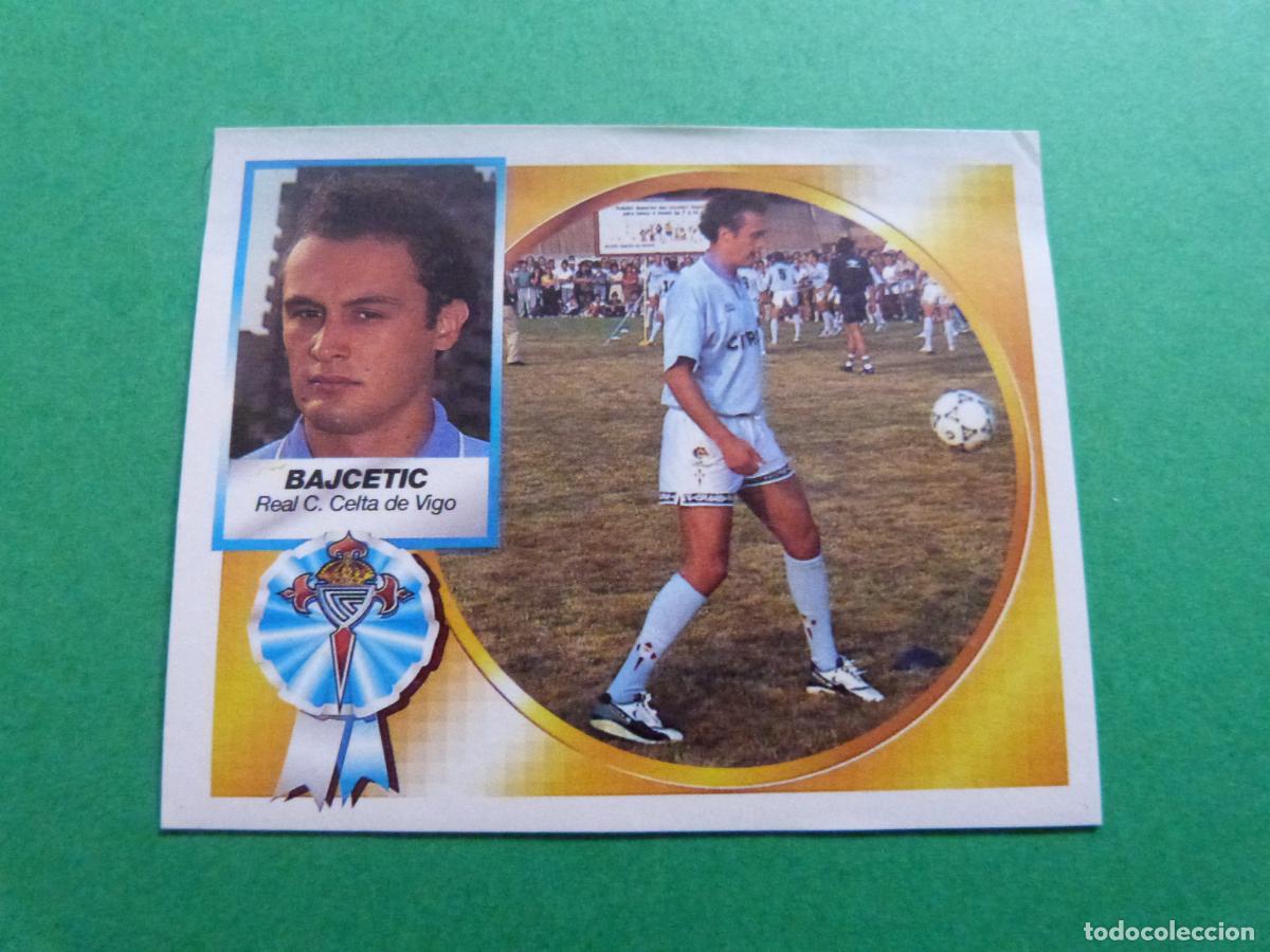 Cromos de f&uacute;tbol: CROMO FUTBOL BAJCETIC CELTA DE VIGO COLOCA VENTANILLA LIGA ESTE 1994-1995/94-95