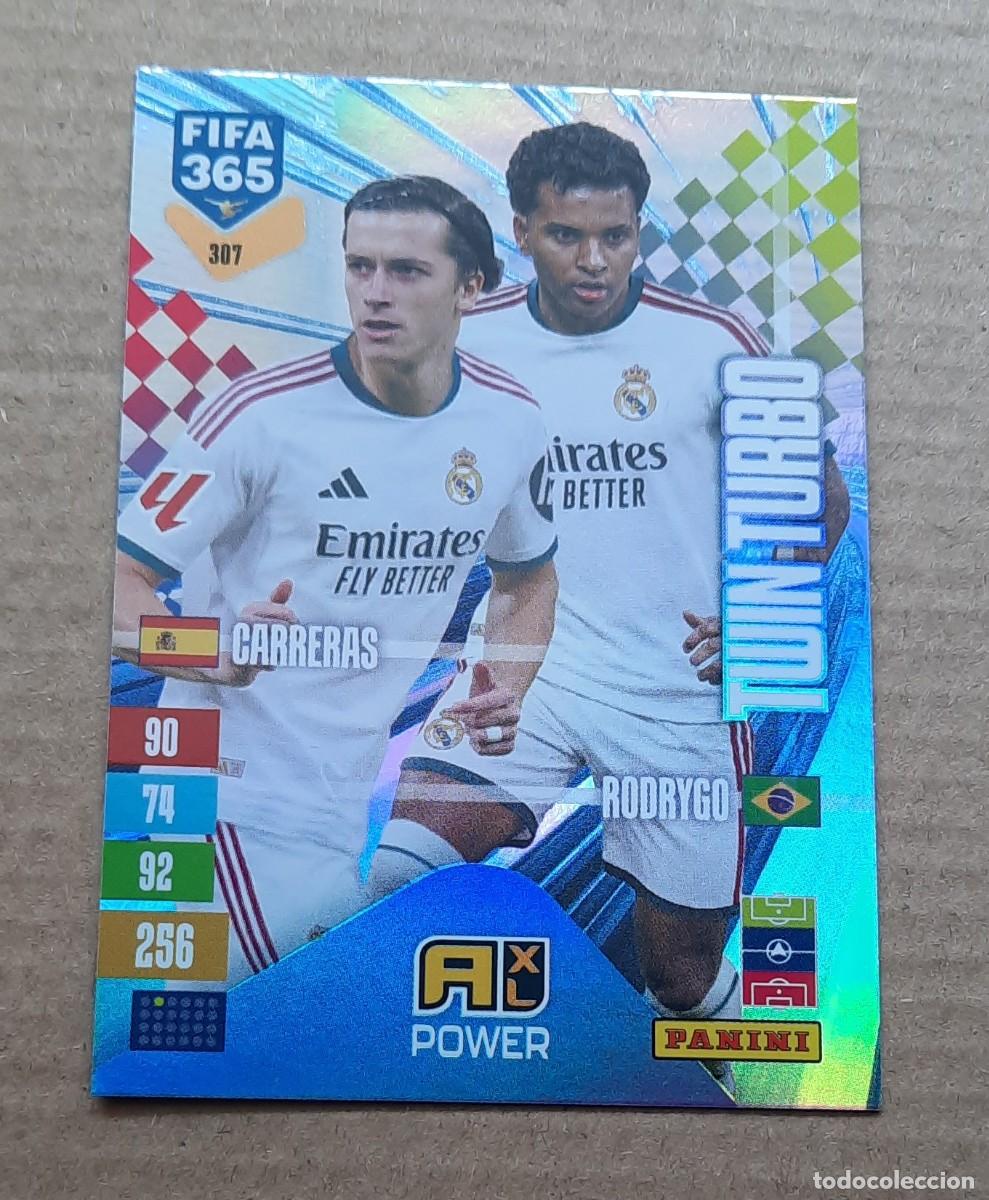 Cromos de f&uacute;tbol: Carreras & Rodrygo, Twin Turbo Fifa 365 2027