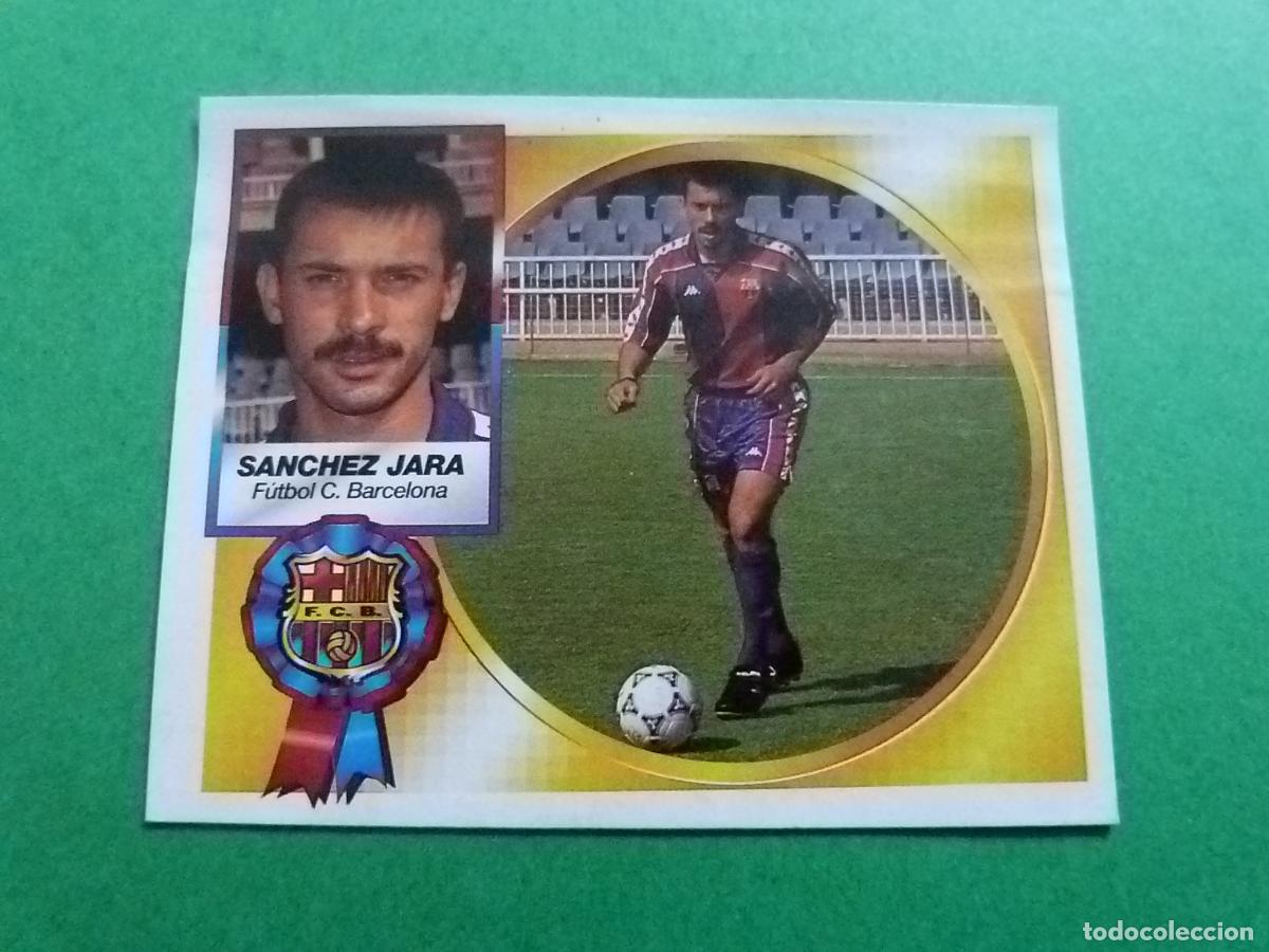 Cromos de f&uacute;tbol: CROMO FUTBOL SANCHEZ JARA F.C. BARCELONA COLOCA VENTANILLA LIGA ESTE 1994-1995/94-95