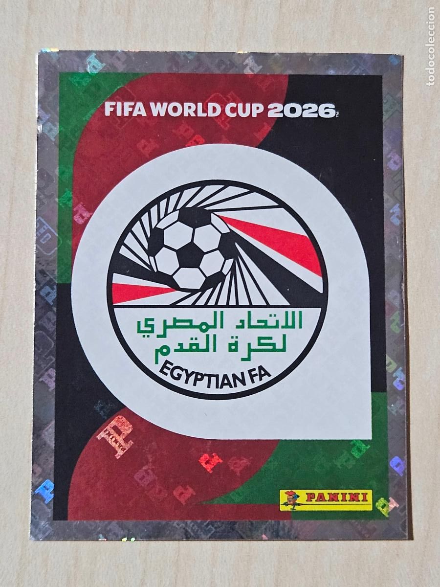Cromos de f&uacute;tbol: CROMO EGY1 EGY 1 ESCUDO EGIPTO - MUNDIAL FIFA WORLD CUP 2026 STICKER PANINI SIN PEGAR