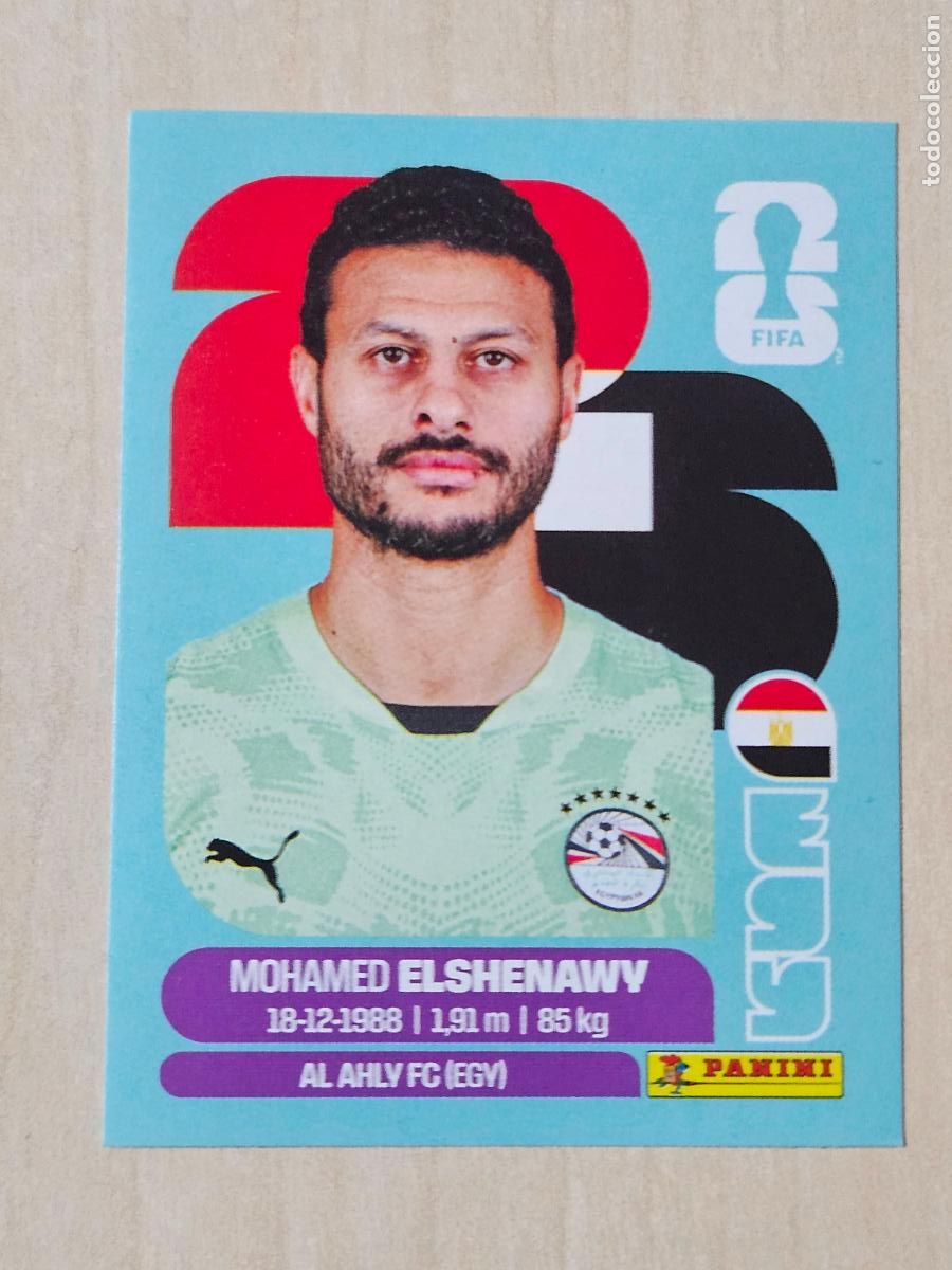 Cromos de f&uacute;tbol: CROMO EGY2 EGY 2 ELSHENAWY - MUNDIAL FIFA WORLD CUP 2026 STICKER PANINI SIN PEGAR