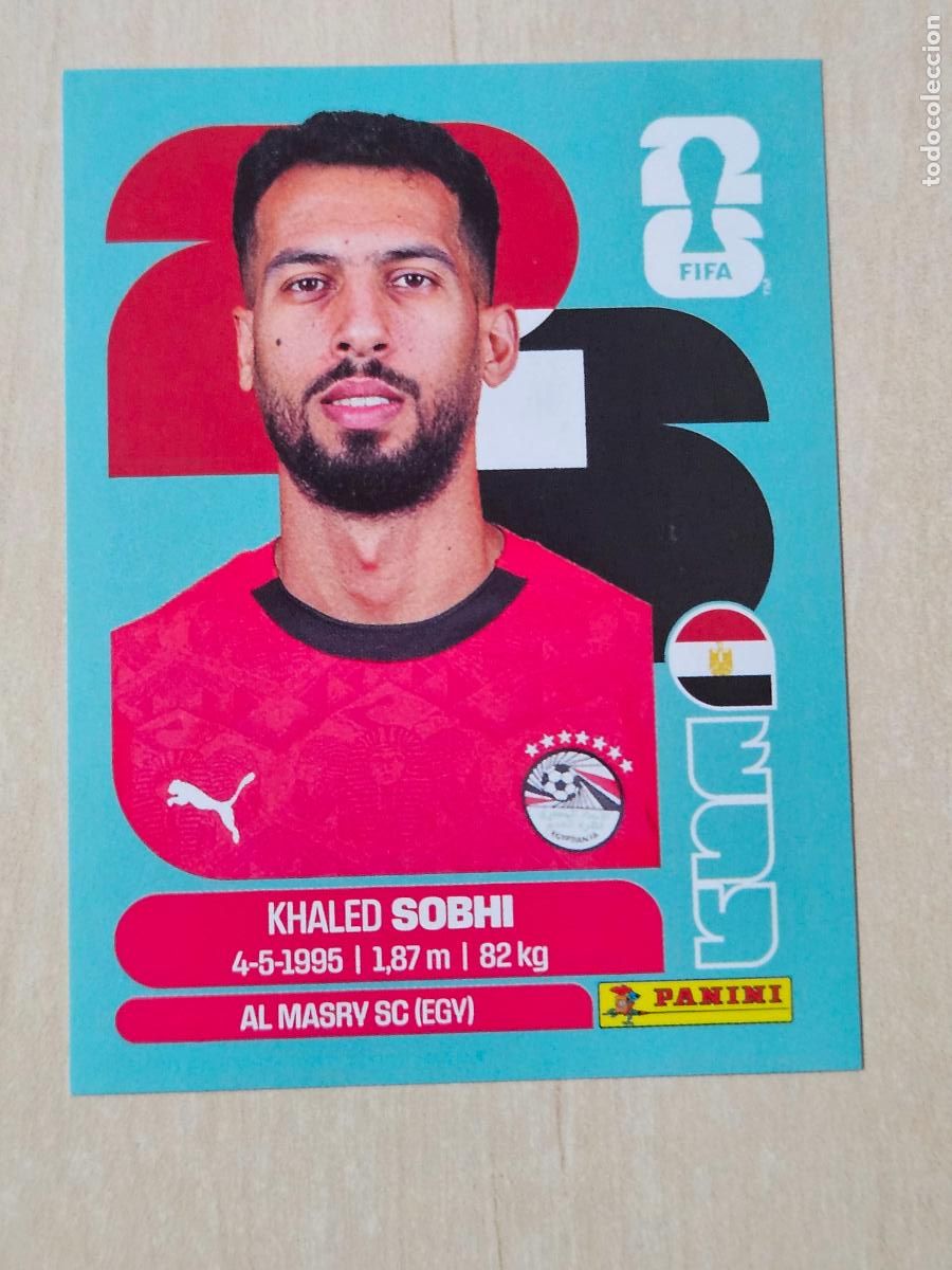 Cromos de f&uacute;tbol: CROMO EGY6 EGY 6 SOBHI EGIPTO - MUNDIAL FIFA WORLD CUP 2026 STICKER PANINI SIN PEGAR