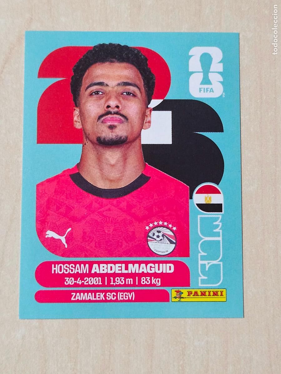 Figurine di Calcio: CROMO EGY8 EGY 8 ABDELMAGUID EGIPTO - MUNDIAL FIFA WORLD CUP 2026 STICKER PANINI SIN PEGAR