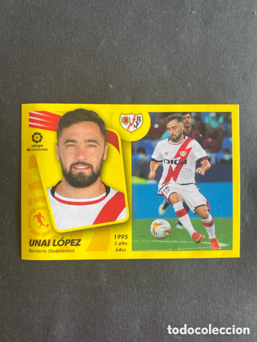 Figurine di Calcio: Cromo liga 21/22 Rayo Vallecano N* 16 bis coloca