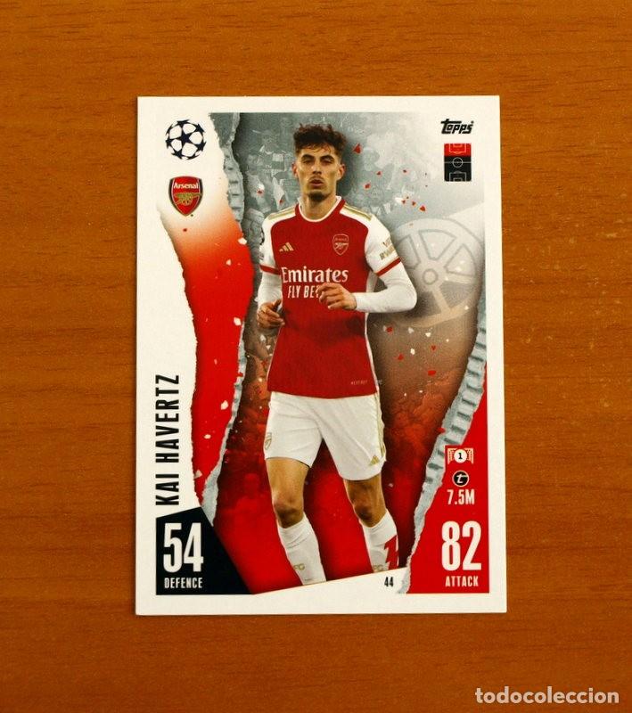 Figurine di Calcio: Arsenal FC - N&ordm; 44 Kai Havertz - Topps Match Attax Trading Card Game 2023-2024-23-24